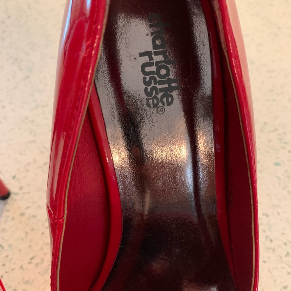 Bright red Heels - Picture 3 of 4